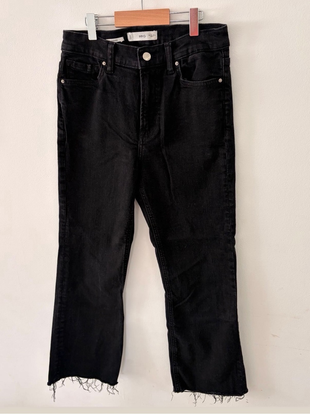 Mango High-Rise Black Women's Jeans
